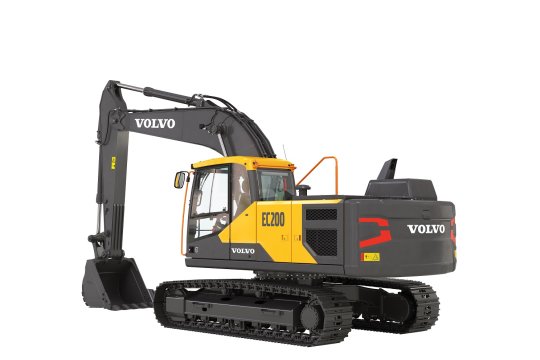 VOLVO EC200E - Volvo ec200 linksachter - Volvo EC200E