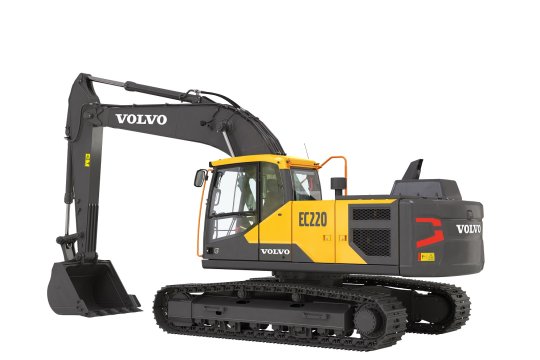 VOLVO EC220E - Volvo ec220 linksachter - Volvo EC220E
