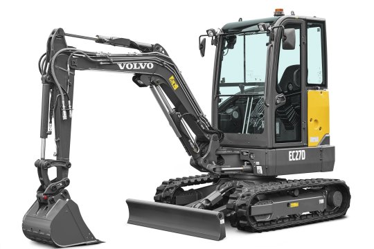 VOLVO EC27D - Volvo ec27d linksvoor - Volvo EC27D