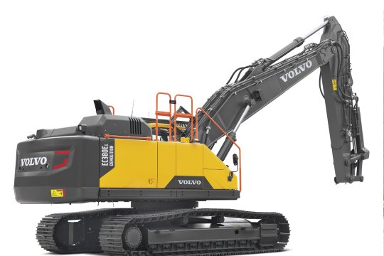 VOLVO EC380E Straight boom - Volvo ec380e straight boom rechtsachter - Volvo EC380E Straigt boom