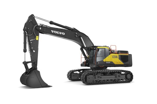 VOLVO EC550E - Volvo ec550 linksvoor 1 - Volvo EC550E
