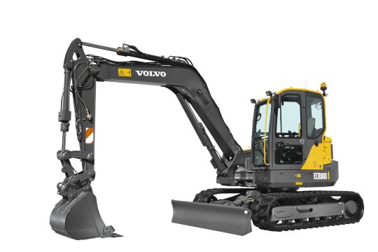 VOLVO ECR88D - Volvo ecr88d linksvoor 2 - Volvo ECR88D