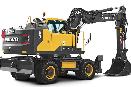 VOLVO EW180E - Volvo ew180e rechtsachter - Volvo EW180E