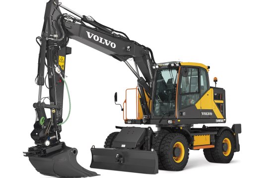 VOLVO EWR150E - Volvo ewr150e linksvoor - Volvo EWR150E
