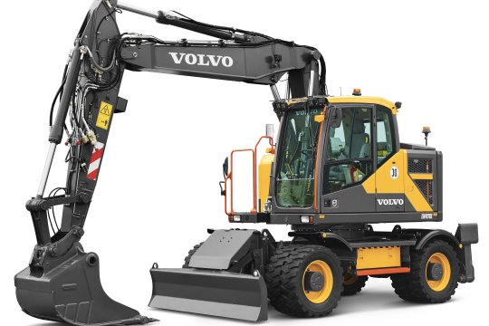 VOLVO EWR170E - Volvo ewr170e linksvoor 1 - Volvo EWR170E